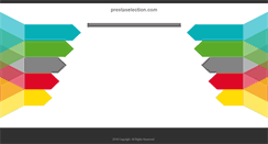 Desktop Screenshot of prestaselection.com